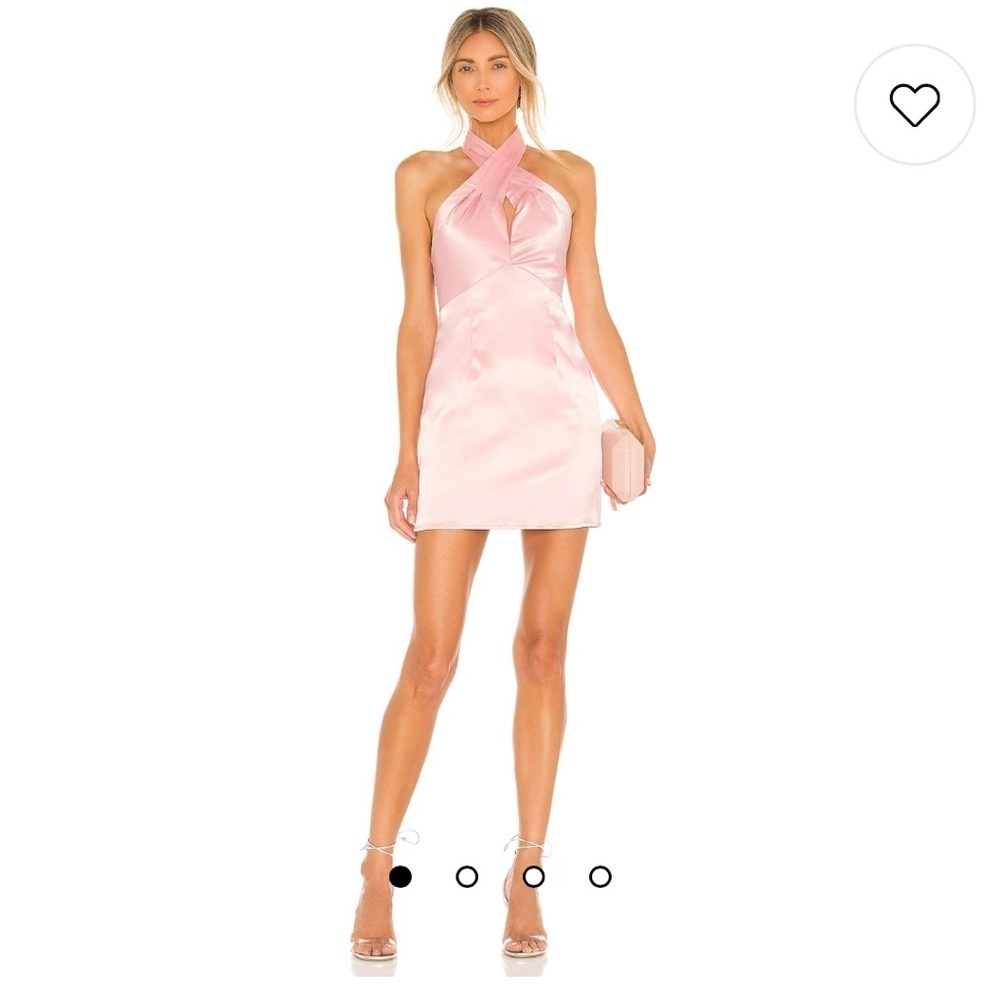 Super down Samira Mini Dress in Pink